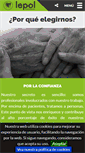 Mobile Screenshot of lepolzaragoza.com